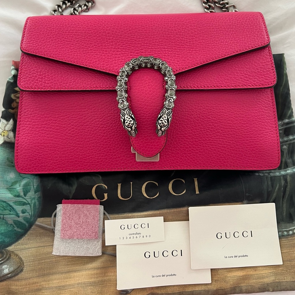 GUCCI Dionysus Handbag in Pink - Picture 9 of 11